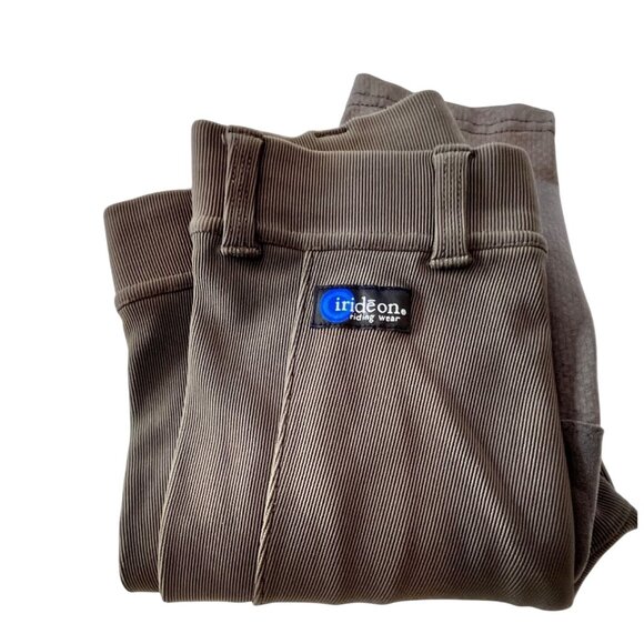 Irideon Riding Wear Medium Brown Equestrian Breeches Made In USA 86n - Picture 5 of 11